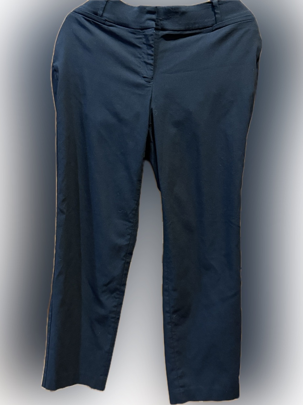 Lane Bryant “The Allie” Pants Black Career Stretch Trousers, size 12 Short